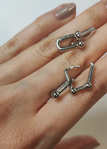 Серьги Silver Flame (255287494)