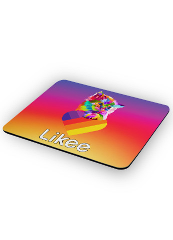 Килимок для мишки Лайк (Likee) (25108-1470) 22х18 см MobiPrint (222995263)