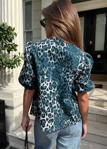Комбінована блуза SHEIN