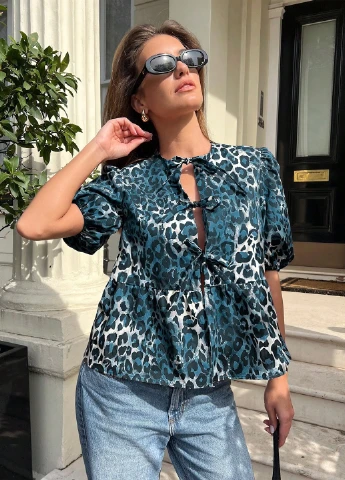 Комбінована блуза SHEIN