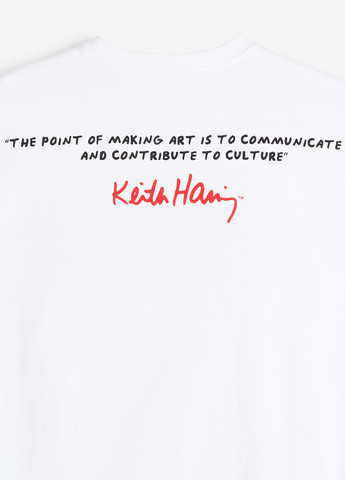 Белая футболка H&M