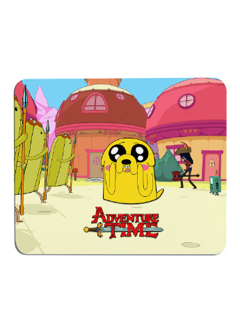 Коврик для мышки Джейк пес Время приключений (Adventure Time) (25108-1577) 29х21 см MobiPrint (224437184)