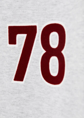 Світло-сіра кежуал сукня H&M з написами