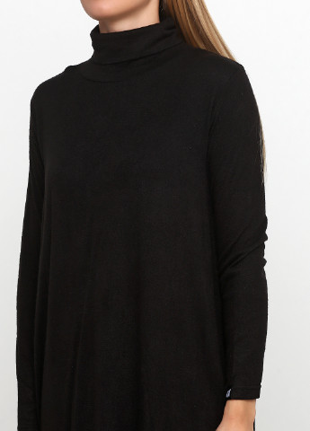 Черное кэжуал платье Andre Tan однотонное