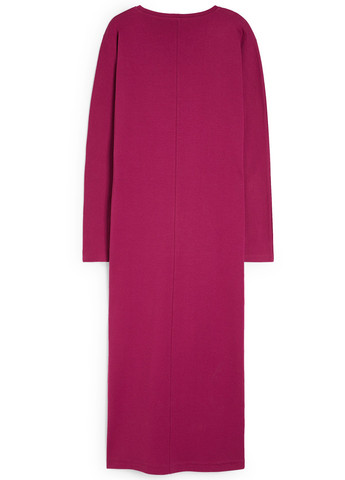 Фиолетовое кэжуал платье C&A однотонное