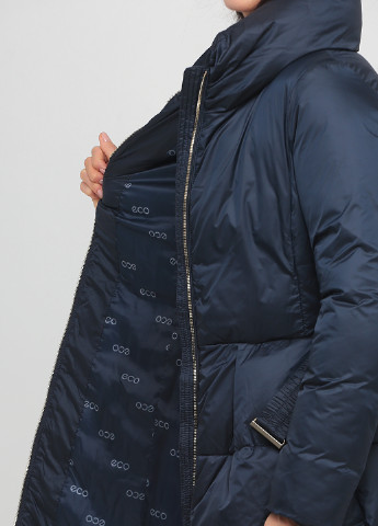 Темно-синяя зимняя куртка Eco
