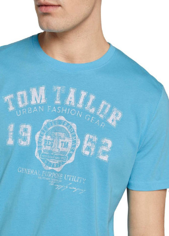 Блакитна футболка Tom Tailor