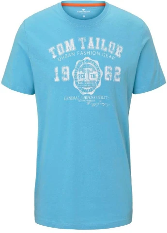 Блакитна футболка Tom Tailor