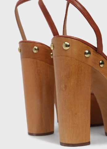 Бежевые босоножки Tommy Hilfiger с ремешком со стразами