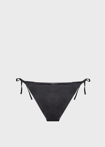 Черные купальные трусики однотонные Calvin Klein