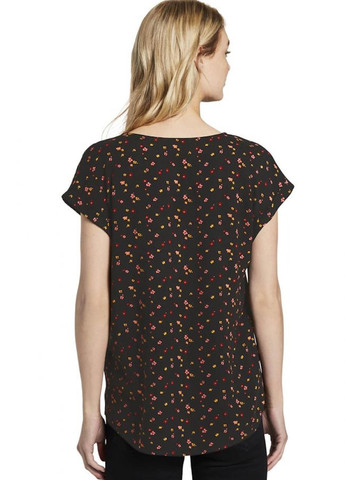 Чорна блуза Tom Tailor