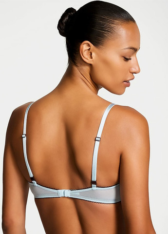 Блакитний демісезонний комплект (бюстгальтер, трусики) Victoria's Secret