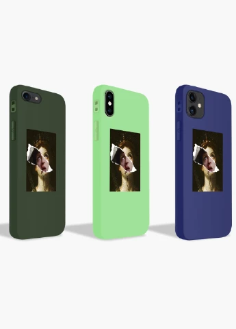 Чохол силіконовий Apple Iphone 11 Ренесанс Ума Турман (Renaissance Pulp Fiction) (9230-1587) MobiPrint (219517577)