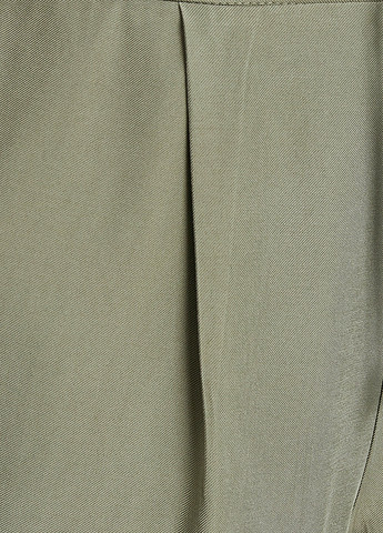 Хаки кэжуал летние зауженные, укороченные брюки KOTON