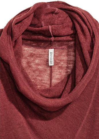 Темно-червона кежуал сукня H&M однотонна