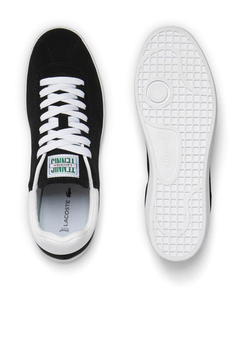 Черные кеды Lacoste BASESHOT