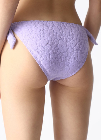 Фиолетовые купальные трусики-плавки однотонные Lefties