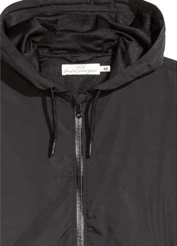 Черная демисезонная куртка H&M