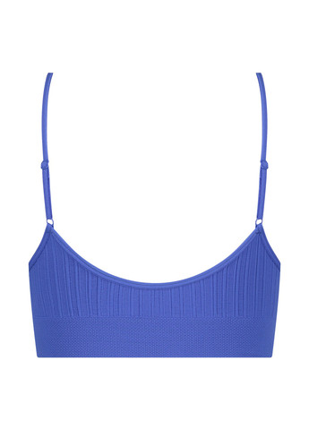 Синий топ бюстгальтер Hunkemoller без косточек полиамид