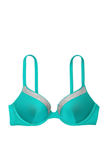 Бирюзовый летний купальник (лиф, трусики) раздельный Victoria's Secret