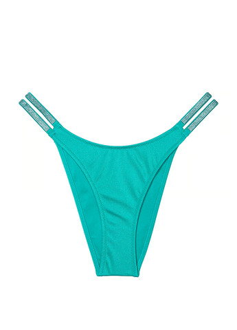 Бирюзовый летний купальник (лиф, трусики) раздельный Victoria's Secret