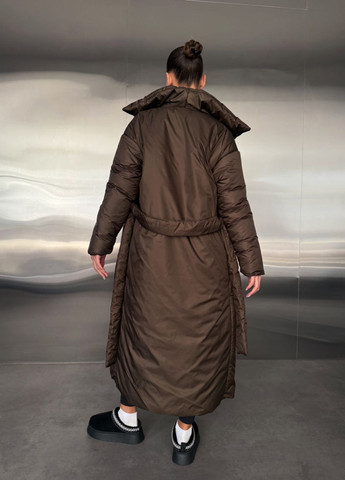 Коричнева демісезонна куртка куртка-пальто Fashion