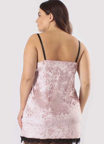 Светло-розовый демисезонный комплект (ночная рубашка, халат) Ghazel