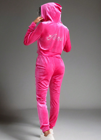 Фуксиновий (колору Фукія) демісезонний костюм (толстовка, штани) брючний SHEIN