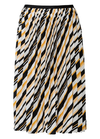 Разноцветная кэжуал в полоску юбка Esmara плиссе