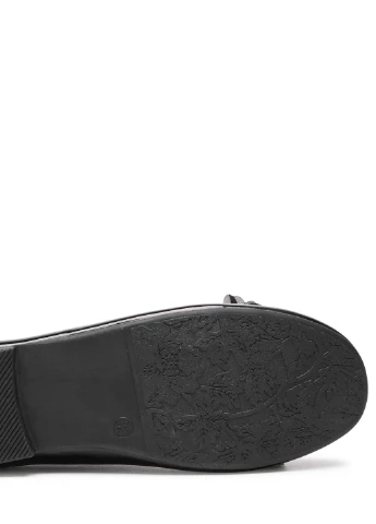 Черные кэжуал осенние балетки cm210410-4 Nelli Blu