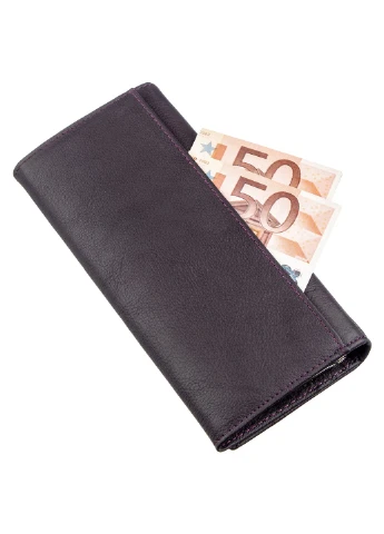 Жіночий шкіряний гаманець 18,5х9 см st leather (252132608)