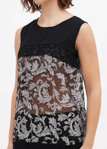 Чорна блуза Sassofono