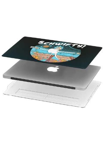 Чехол пластиковый для Apple MacBook Air 13 A1466/A1369 Рик и Морти (Rick and Morty) (6351-2286) MobiPrint (218988079)