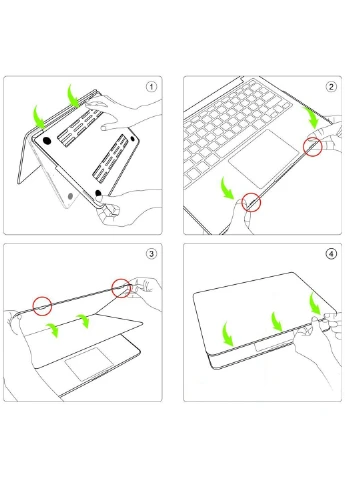 Чехол пластиковый для Apple MacBook Air 13 A1466/A1369 Рик и Морти (Rick and Morty) (6351-2286) MobiPrint (218988079)
