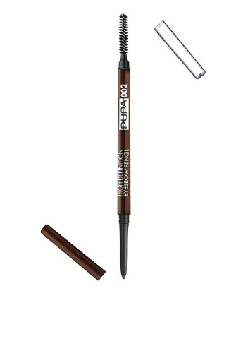 Карандаш для бровей High Definition Eyebrow Pencil №002 Brown, 0,9 г Pupa (72567980)