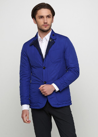 Синя демісезонна куртка Massimo Dutti