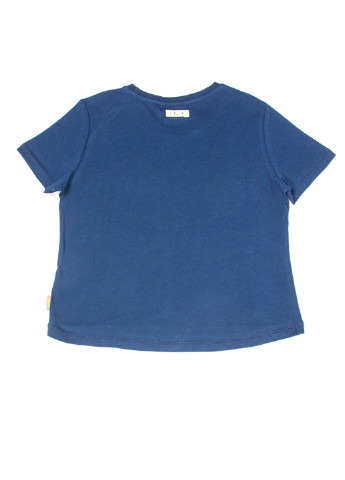 Темно-синяя летняя футболка Vingino