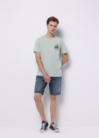 Мятная футболка Colin's