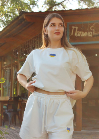 Трикотажный костюм GA2 молочный S-M Guseva Wear (253059342)
