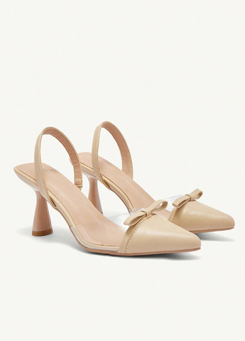 SHEIN Туфли бежевый з искусственная кожа, силикон, китай — лето (367436077)