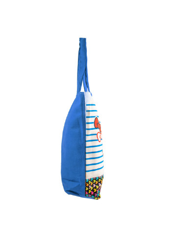 Женская пляжная тканевая сумка 34х32х8 см Valiria Fashion (252129039)