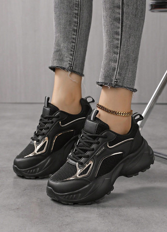 Кросівки SHEIN чорні демісезони (342405499)