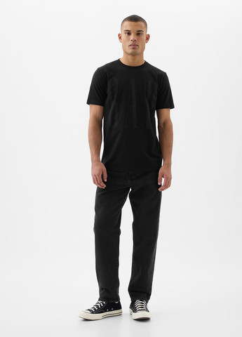 Чорна футболка Gap