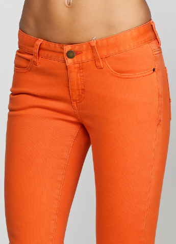 Оранжевые кэжуал демисезонные брюки Billabong
