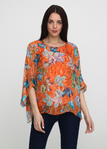 Оранжевая летняя блуза Altamira