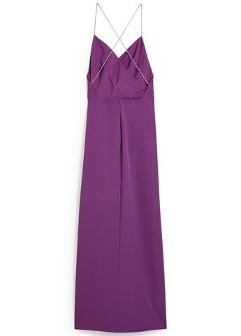 Бузкова кежуал, вечірня сукня сукня-комбінація C&A однотонна