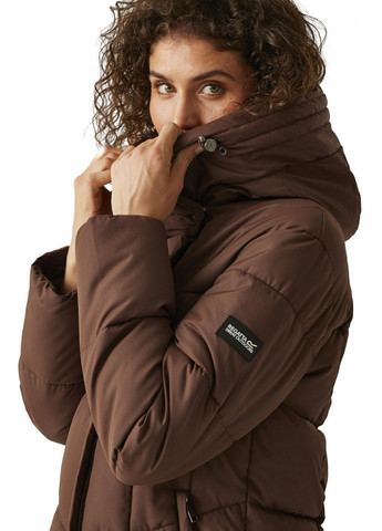 Коричневая зимняя куртка куртка-пальто Regatta Nurie