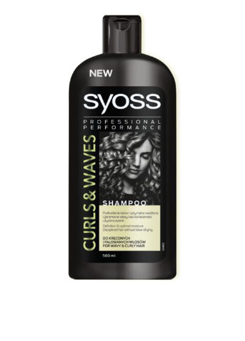 ШампуньCurls & Waves для кудрявых и волнистых волос, 500 мл Syoss (131708783)