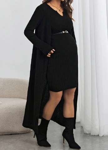 Костюм (кардиган, сукня) для вагітних SHEIN (341251338)