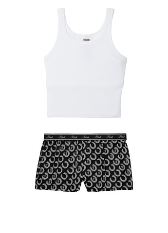 Комбинированная всесезон пижама (топ, шорты) топ + шорты Victoria's Secret